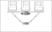 Cruzeta p/ Instal